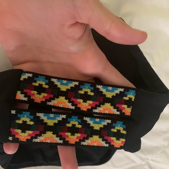 LSpace Bikini bottoms w/ boho side pattern - Picture 2 of 4